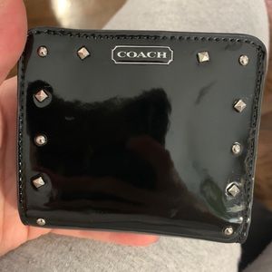 NWT Black Coach wallet